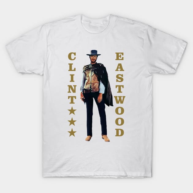 Clint Eastwood T-Shirt by PLAYDIGITAL2020